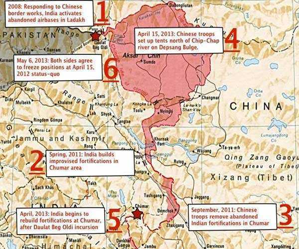 中印對峙最新態(tài)勢分析，涉政問題的深度解讀