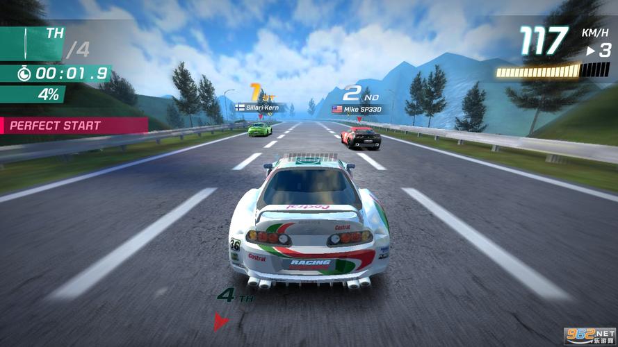 轎車(chē)比賽游戲，自然美景的探索之旅之旅