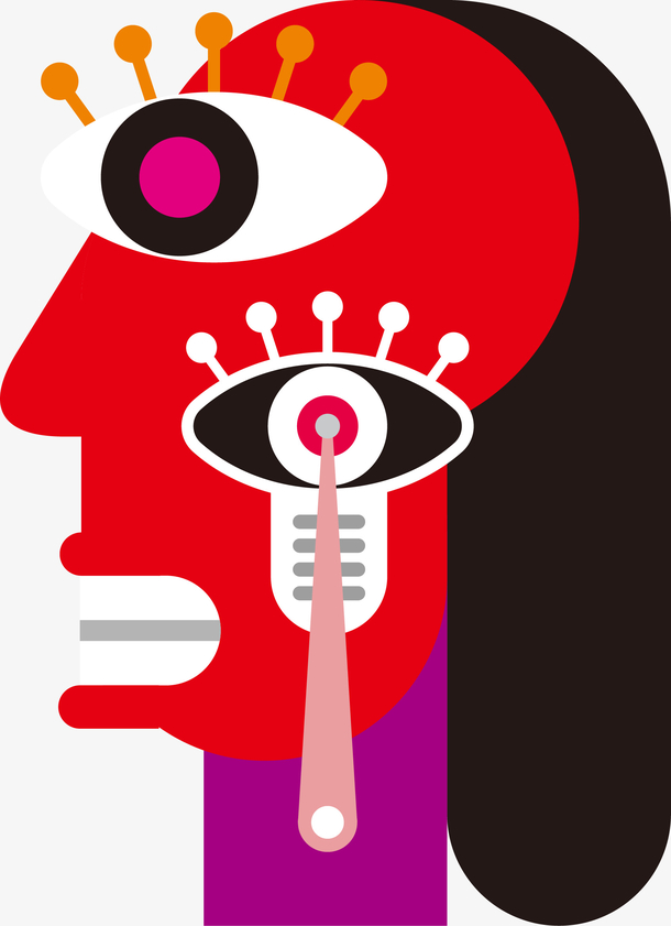 抽象動(dòng)漫人物的高科技產(chǎn)品介紹，未來(lái)已至，躍然新生的動(dòng)漫人物風(fēng)采