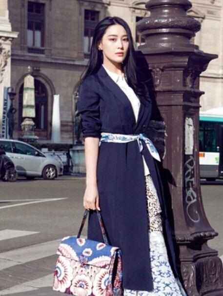 范冰冰最新街拍，時尚潮流的新標桿典范