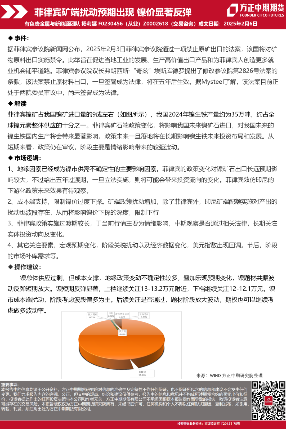 菲律賓鎳礦最新動態(tài)，科技革新引領鎳的力量重塑未來生活