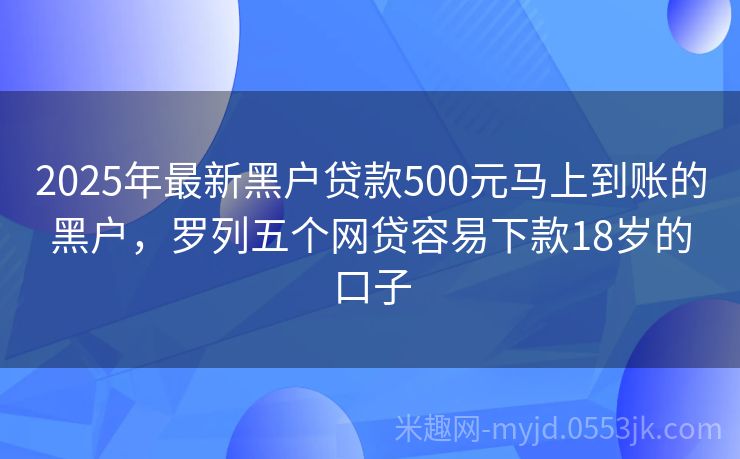 2025年黑戶最新口子申請指南，初學(xué)者與進階用戶通用步驟