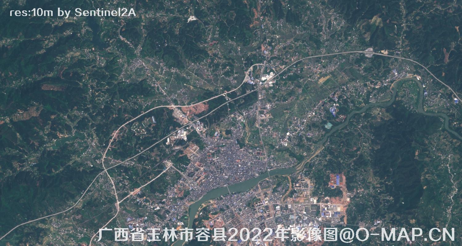 容縣最新航拍全景，一覽無(wú)余的美麗風(fēng)光??