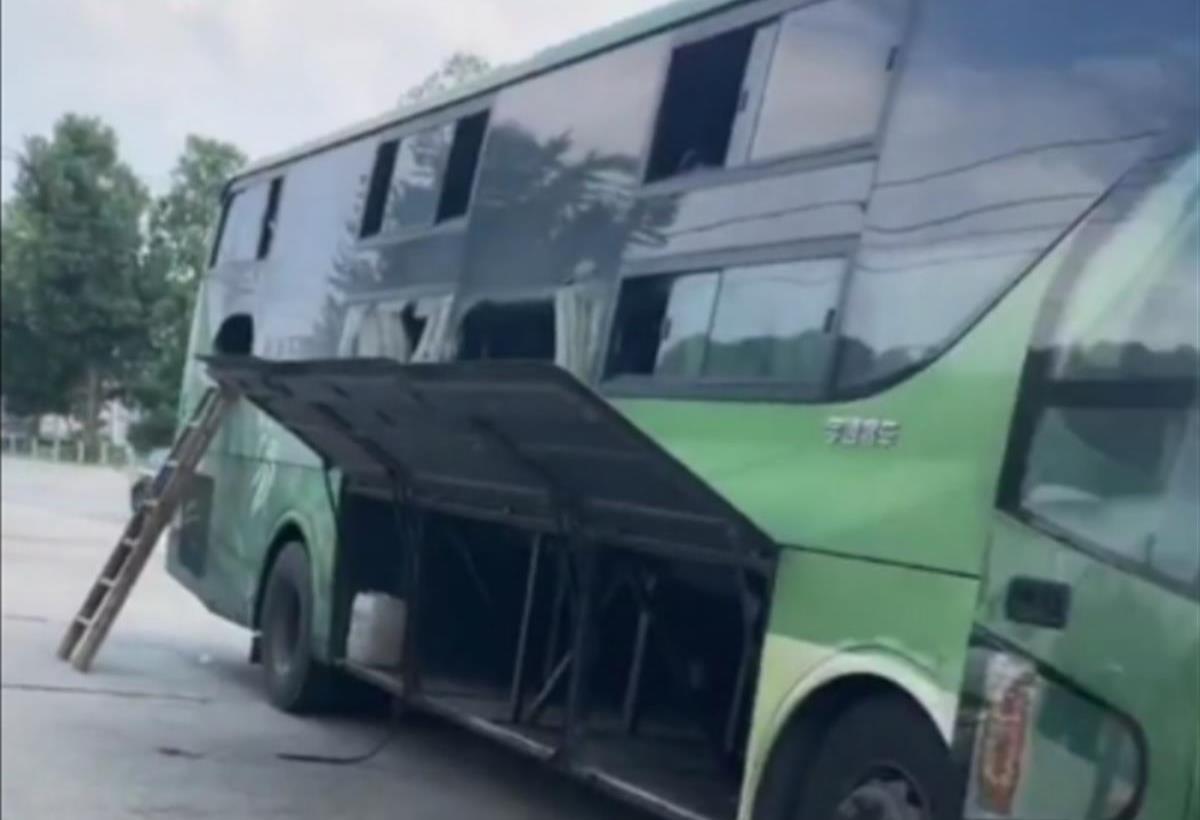 大巴車(chē)最新視頻，自然之旅的心靈探索，重拾寧?kù)o的旅程